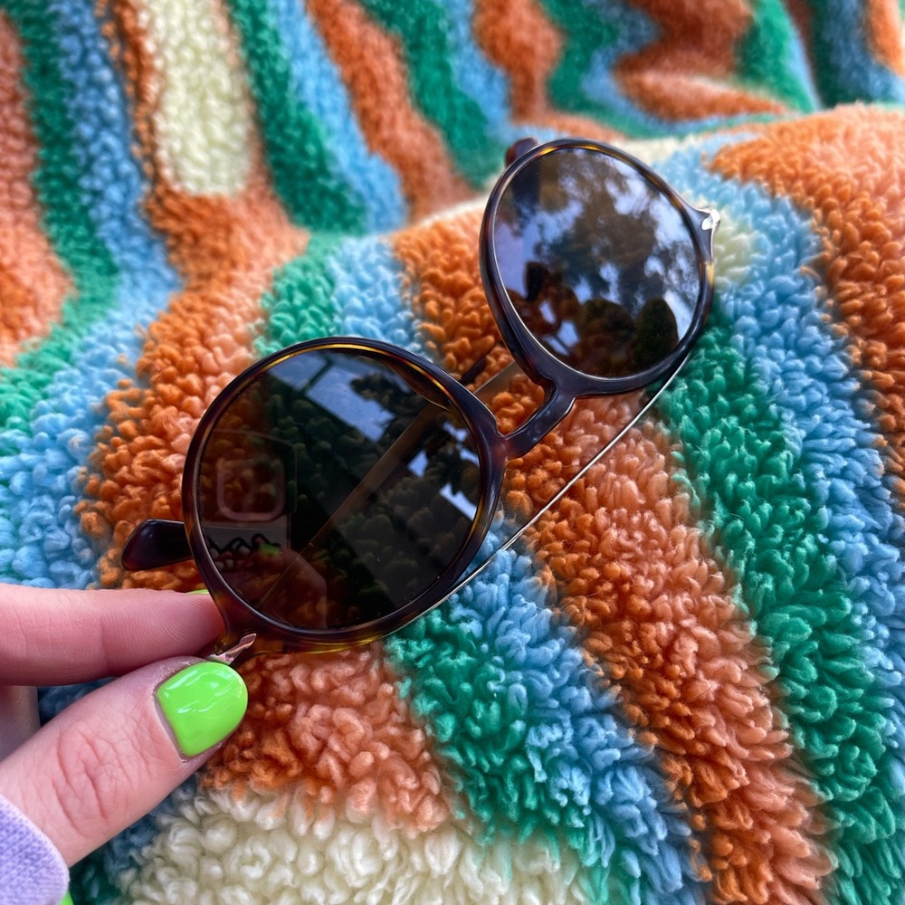 persol | brow-bridge sunglasses